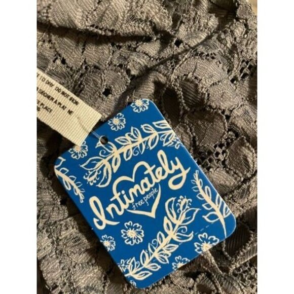 Free People Front Strap Triangle Bra Carbon SMALL - Picture 4 of 7